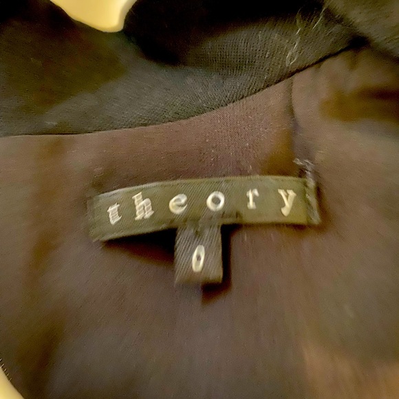 Amazing mod A-line mini dress by Theory size 0 NWOT - Picture 5 of 12